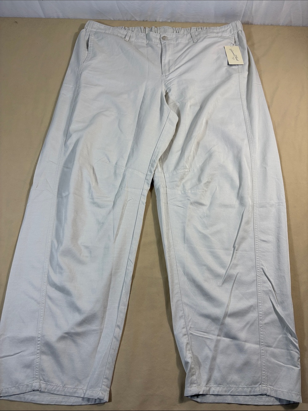 Universal Thread NWT Cream Barrel Leg High Rise Lightweight Utility Pants Sz 18